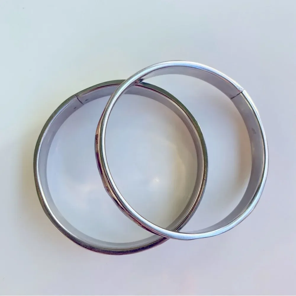 Mother of Pearl & Tortoise Shell Bangle Bracelets - Picture 2 of 5